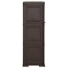 Stella Homewares Plastic Cabinet 40x43x125 cm Wood Design Brown