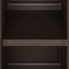 Stella Homewares Plastic Cabinet 40x43x125 cm Wood Design Brown