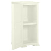 Stella Homewares Plastic Cabinet 40x43x85.5 cm Wood Design Vanilla Ice