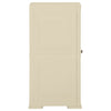 Stella Homewares Plastic Cabinet 40x43x85.5 cm Wood Design Angora White