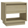 Stella Homewares Bedside Cabinets 2 pcs Sonoma Oak 45x34x44 cm Engineered Wood