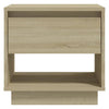Stella Homewares Bedside Cabinets 2 pcs Sonoma Oak 45x34x44 cm Engineered Wood
