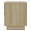 Stella Homewares Bedside Cabinets 2 pcs Sonoma Oak 45x34x44 cm Engineered Wood