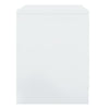 Stella Homewares Bedside Cabinets 2 pcs High Gloss White 45x34.5x44.5 cm Engineered Wood