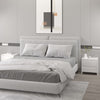 Stella Homewares Bedside Cabinets 2 pcs High Gloss White 45x34.5x44.5 cm Engineered Wood