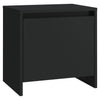 Stella Homewares Bedside Cabinet Black 45x34x44.5 cm Engineered Wood
