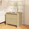 Stella Homewares Bedside Cabinets 2 pcs Sonoma Oak 45x34x44.5 cm Engineered Wood