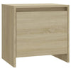 Stella Homewares Bedside Cabinets 2 pcs Sonoma Oak 45x34x44.5 cm Engineered Wood