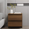 Stella Homewares Bedside Cabinets 2 pcs Brown Oak 45x34.5x44.5 cm Engineered Wood