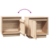 Stella Homewares Bedside Cabinets 2 pcs 40x30x40 cm Solid Wood Pine