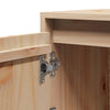 Stella Homewares Bedside Cabinets 2 pcs 40x30x40 cm Solid Wood Pine