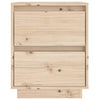 Stella Homewares Bedside Cabinet 40x35x50 cm Solid Wood Pine