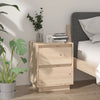 Stella Homewares Bedside Cabinet 40x35x50 cm Solid Wood Pine