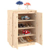 Stella Homewares Shoe Cabinet 60x35x80 cm Solid Wood Pine