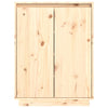 Stella Homewares Shoe Cabinet 60x35x80 cm Solid Wood Pine