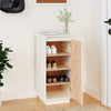 Stella Homewares Shoe Cabinet White 35x35x80 cm Solid Wood Pine