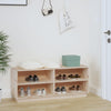Stella Homewares Shoe Cabinet 110x34x45 cm Solid Wood Pine