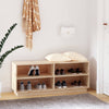 Stella Homewares Shoe Cabinet 110x34x45 cm Solid Wood Pine