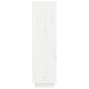 Stella Homewares Shoe Cabinet White 60x34x105 cm Solid Wood Pine