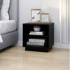 Stella Homewares Bedside Cabinets 2 pcs Black 40x34x40 cm Solid Wood Pine