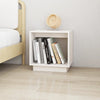 Stella Homewares Bedside Cabinets 2 pcs White 40x30x40 cm Solid Wood Pine
