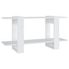Stella Homewares Book Cabinet White 100x30x51 cm Engineered Wood