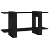 Stella Homewares Book Cabinet Black 100x30x51 cm Engineered Wood