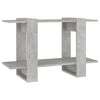 Stella Homewares Book Cabinet/Room Divider Concrete Grey 80x30x51 cm