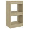 Stella Homewares Book Cabinet/Room Divider Sonoma Oak 40x30x72 cm