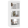 Stella Homewares Book Cabinet/Room Divider White 40x30x103 cm Engineered Wood