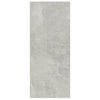 Stella Homewares Book Cabinet/Room Divider Concrete Grey 60x30x72 cm
