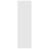 Stella Homewares Book Cabinet/Room Divider High Gloss White 60x30x103 cm Engineered Wood