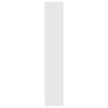 Stella Homewares Book Cabinet/Room Divider White 60x30x166 cm Engineered Wood