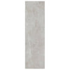 Stella Homewares Book Cabinet/Room Divider Concrete Grey 100x30x103 cm
