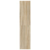 Stella Homewares Book Cabinet/Room Divider Sonoma Oak 100x30x135 cm