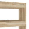 Stella Homewares Book Cabinet/Room Divider Sonoma Oak 100x30x135 cm