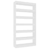 Stella Homewares Book Cabinet/Room Divider White 100x30x198 cm Engineered wood