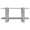 Stella Homewares Book Cabinet Grey Sonoma 100x30x51 cm Engineered Wood