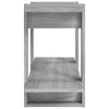 Stella Homewares Book Cabinet Grey Sonoma 100x30x51 cm Engineered Wood