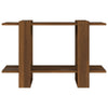 Stella Homewares Book Cabinet/Room Divider Brown Oak 80x30x51 cm