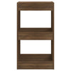 Stella Homewares Book Cabinet/Room Divider Brown Oak 40x30x72 cm
