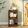 Stella Homewares Book Cabinet/Room Divider Brown Oak 40x30x72 cm