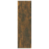 Stella Homewares Book Cabinet/Room Divider Smoked Oak 40x30x103 cm Engineered Wood
