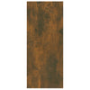Stella Homewares Book Cabinet/Room Divider Smoked Oak 60x30x72 cm