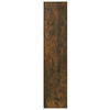 Stella Homewares Book Cabinet/Room Divider Smoked Oak 60x30x135 cm Engineered Wood