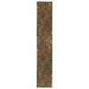 Stella Homewares Book Cabinet/Room Divider Smoked Oak 60x30x166 cm Engineered Wood