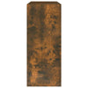 Stella Homewares Book Cabinet/Room Divider Smoked Oak 80x30x72 cm