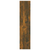 Stella Homewares Book Cabinet/Room Divider Smoked Oak 80x30x135 cm Engineered Wood