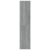 Stella Homewares Book Cabinet/Room Divider Grey Sonoma 100x30x135 cm