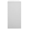 Stella Homewares Locker Cabinets 2 pcs Light Grey 90x45x92.5 cm Steel